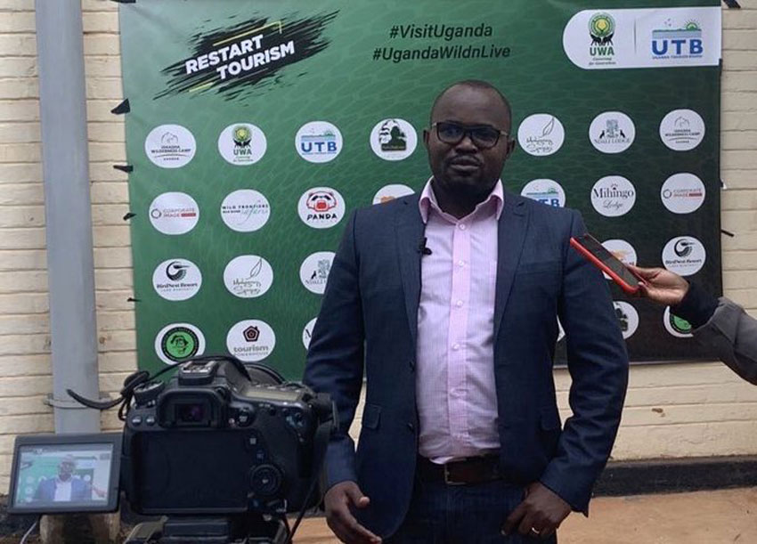 Rwamwiri, a travel marketer addressing the media on Monday