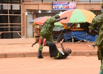 This photograph by Alex Esagala ran in Daily Monitor where he is a freelance photographer. Esagala reserves rights to the image. However Lapsnet, DGF used the image in their promotional materials without his consent. Credit. Photo by Alex Esagala/Daily Monitor
