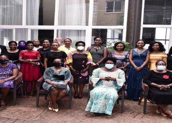 Speaker Kadaga (seated, 2nd Right) with the new ULS executive committee