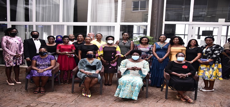 Speaker Kadaga (seated, 2nd Right) with the new ULS executive committee
