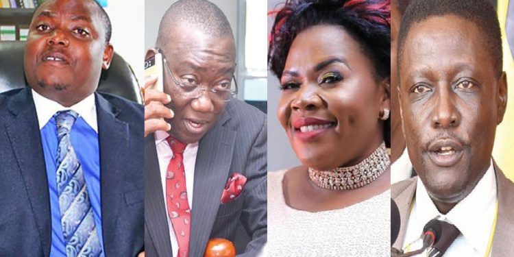 MPs Kibuule, Kato Lubwama, Judith Babirye and Paul Musoke