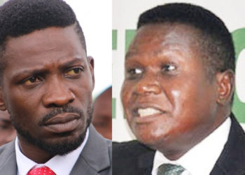 Bobi Wine and Norbert Mao