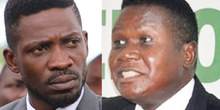 Bobi Wine and Norbert Mao