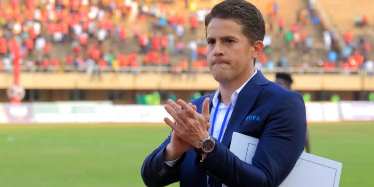 Uganda Cranes Coach Johnathan McKinstry