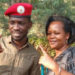 Bobi Wine with NUP's EC boss Mercy Walukamba