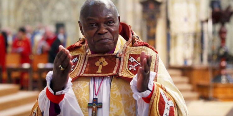 Former Archbishop of York John Sentamu