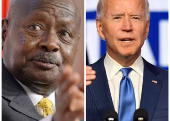 President Museveni and USA President elect Joe Biden