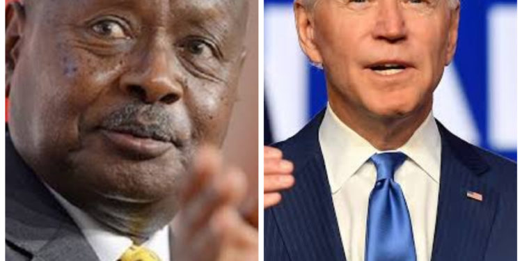 President Museveni and USA President elect Joe Biden