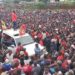 Bobi Wine holding a rally in Mayuge on Monday without following Covid-19 guidelines