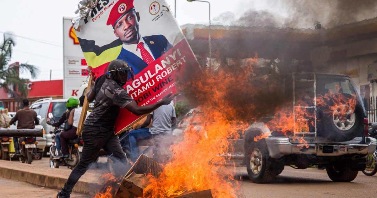 Free Bobi Wine protest