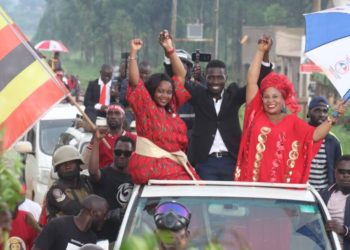 Bobi Wine in Kassanda on Friday