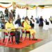 Museveni at Kyambogo University on Monday