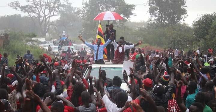 Bobi Wine in Arua