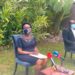 Health Minister Jane Ruth Aceng addressing the media on Monday