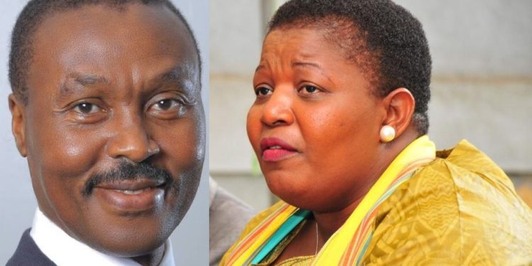 Gen Muntu and NRM SG Kasule Lumumba