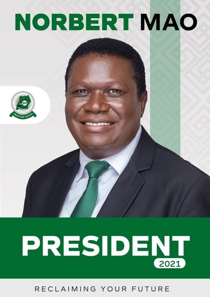 Campaign poster designed by Bruce Nuwagaba