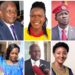 From upper left to lower right: MPs Sam Kutesa, Evelyn Anite, Bobi Wine, Nabila Naggayi, Godfrey Kiwanda and Winnie Kiiza