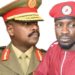 Gen Muhoozi and Bobi Wine