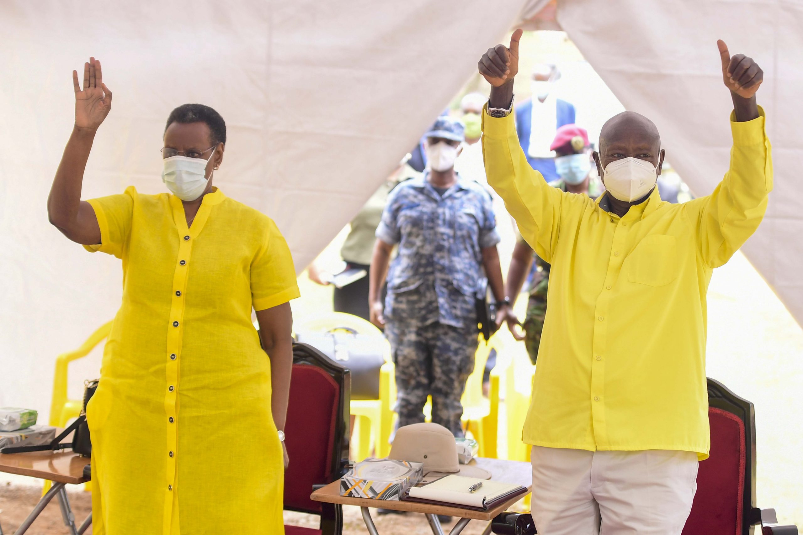 President Museveni and First Lady Janet