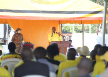 Museveni in Bukedi