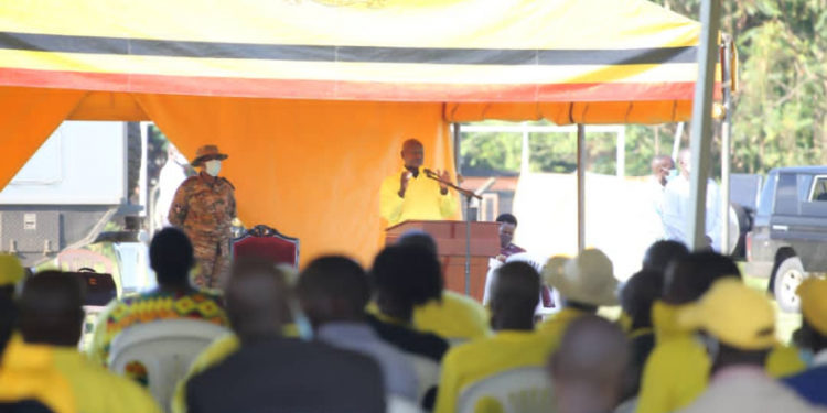 Museveni in Bukedi