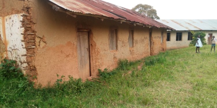 The school's P2 and P3 classroom block