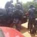 Norbert Ariho being arrested by Uganda Police