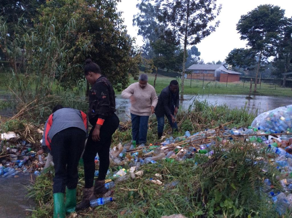 Community Work ongoing at River Mpanga