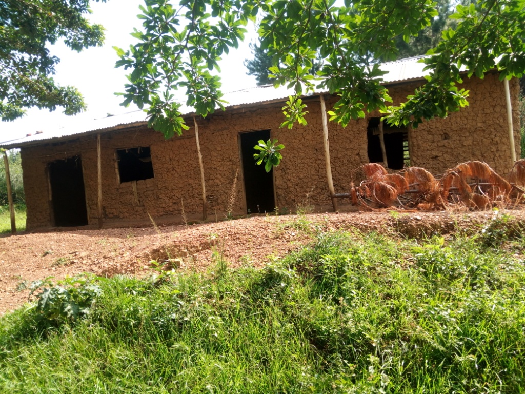 A Nursery classroom block at Kyaburere PS