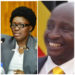 Speaker Kadaga and Moses Karangwa