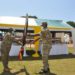 Maj Gen James Birungi handing over the SFC mantle to Lt Gen Muhoozi Kainerugaba