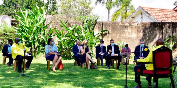 Museveni, US, UK envoys discuss South Sudan