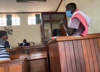 Nicholas Opiyo in Court a few days ago