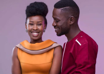 Bobi Wine and his wife Barbie