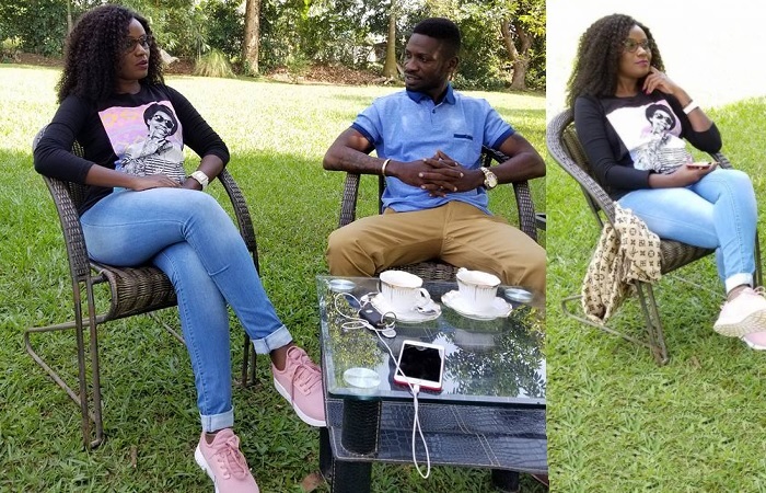 Juliana Kanyomozi and Bobi Wine