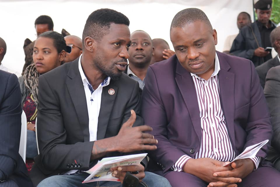 Bobi Wine and Erias Lukwago