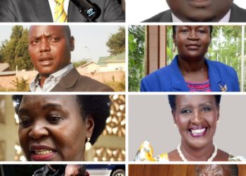 Some of the ministers who lost  their parliamentary seats