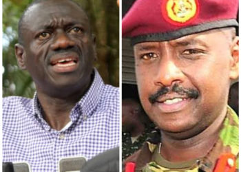 Dr Kizza Besigye and Gen Muhoozi Kainerugaba