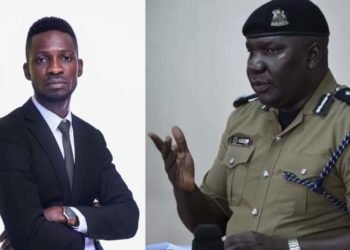 Bobi Wine and Fred Enanga