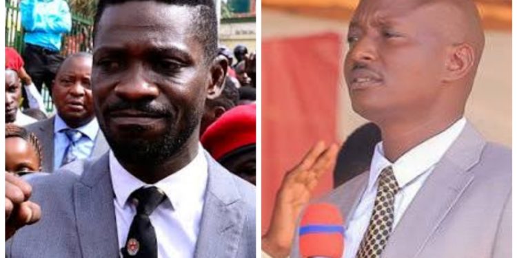 Bobi Wine and Pastor Bugingo