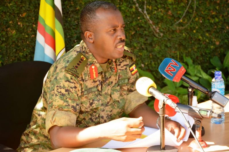 Gen. David Muhoozi Omuduumizi wa maggye ge Ggwanga