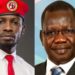 Bobi Wine and Patrick Amuriat