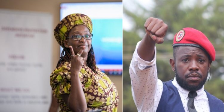 Dr Stella Nyanzi and boyfriend David Musiri