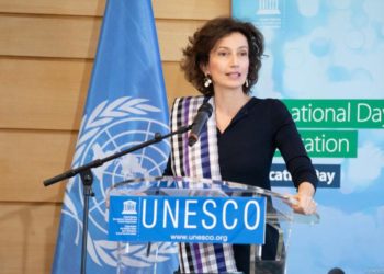 Audrey Azoulay, the Director-General of UNESCO