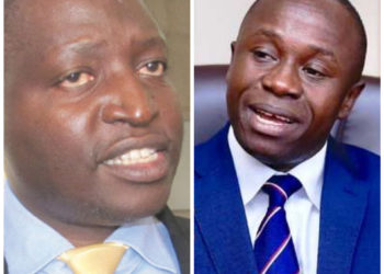 Ministers David Bahati and Peter Ogwang