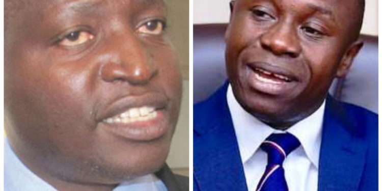 Ministers David Bahati and Peter Ogwang