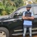 Bobi Wine with his brand new ride