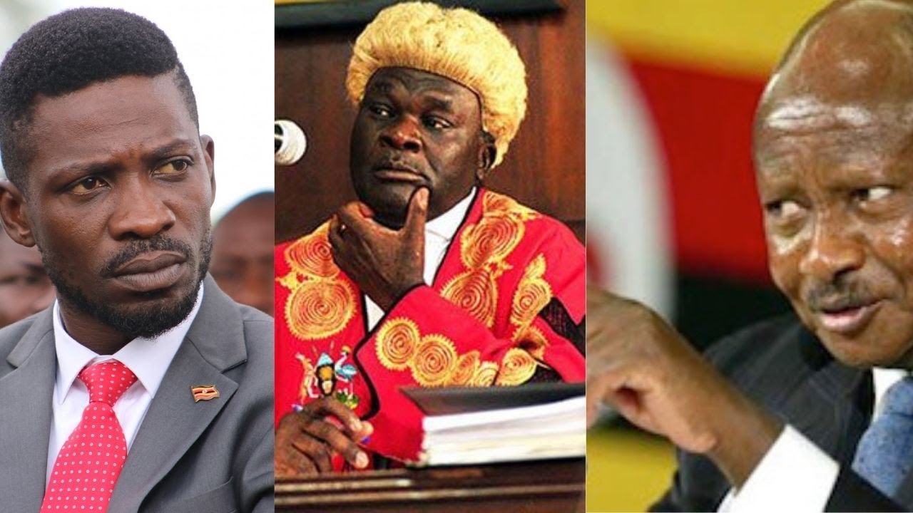 Bobi Wine, Justice Dollo and President Museveni