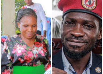 Jane Kasuubo and Bobi Wine