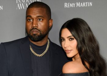FILE - Kanye West, left, and Kim Kardashian attend the WSJ. Magazine Innovator Awards on Nov. 6, 2019, in New York. Courtesy photo